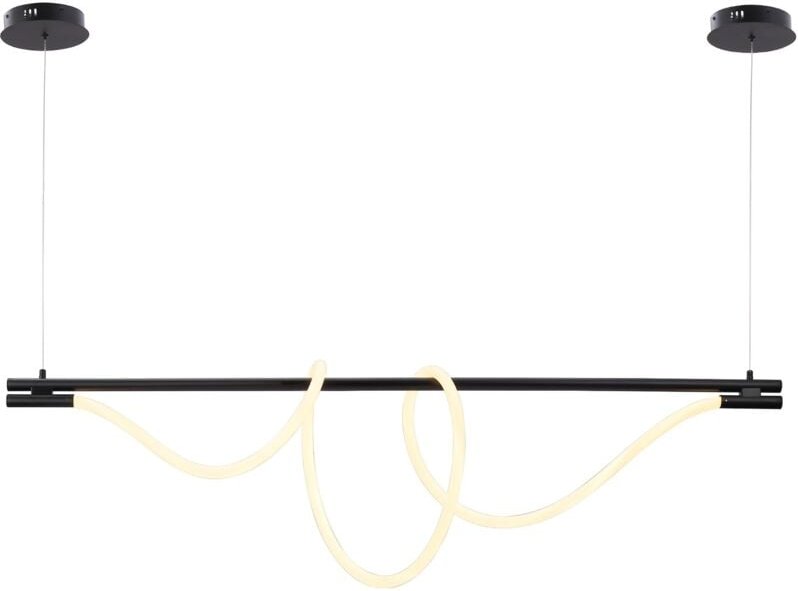 Moderne Neon-Pendelleuchte "Corda" - 360° - 45W - 3000K