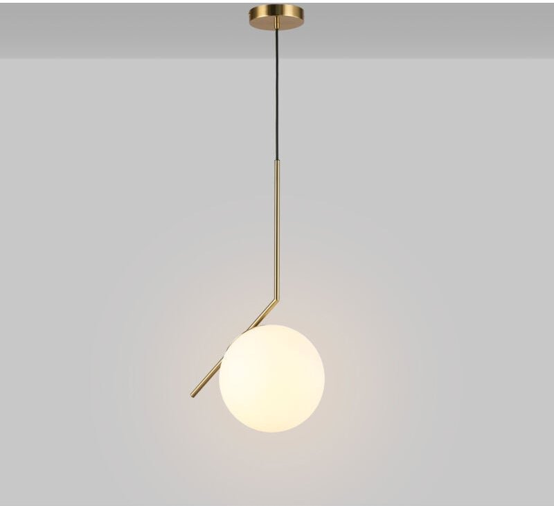 Barcelona Led - Glaskugel-Pendelleuchte 'hermi 220' - E27 - ø 22cm