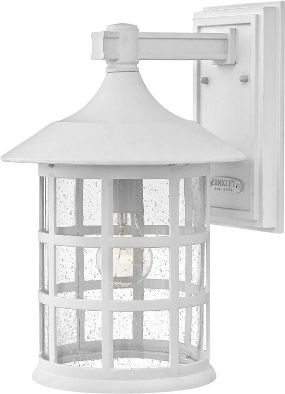 Hinkley - Elstead Freeport Außenwandlaterne weiß texturiert, IP44
