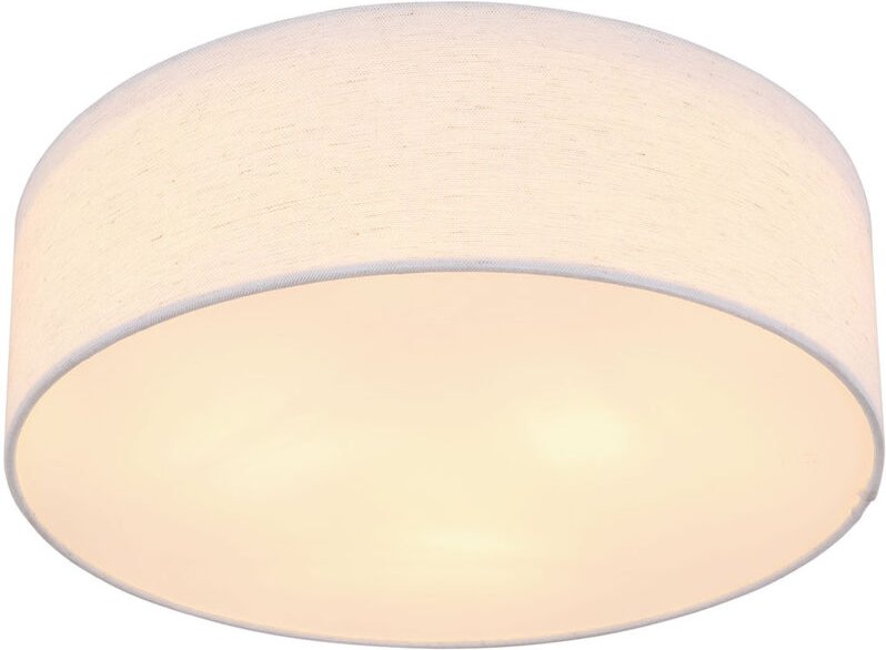 Thumbnail - Globo - deckenleuchte - Ava - weiß - metall - ø 40cm - E27 -