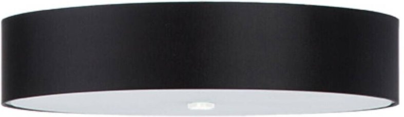 Moderne runde Deckenleuchte, schwarz, Ø60, SKALA, 5xE27, 15W, SL.0810, Sollux Lighting