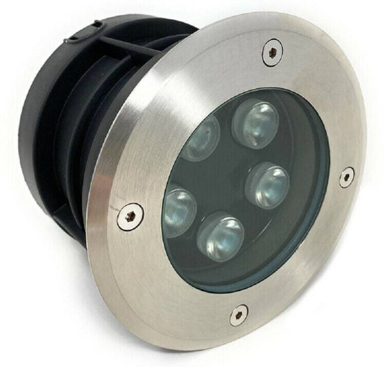 Trade Shop Traesio - Trade Shop - Einbaustrahler 5W begehbar Außenstufenbeleuchtung 6500K 3000K 4000K ES08-5 -