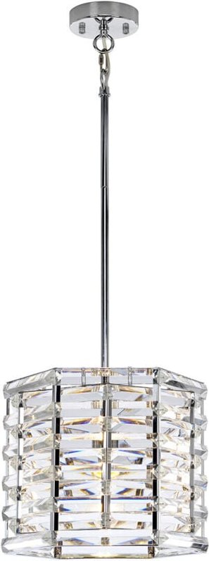 Shoal 1 Lichtanhänger, poliertes Nickel, E27 - Elstead