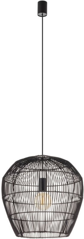 Hängelampe Haiti 1 E27 Schwarz Nowodvorski 11166