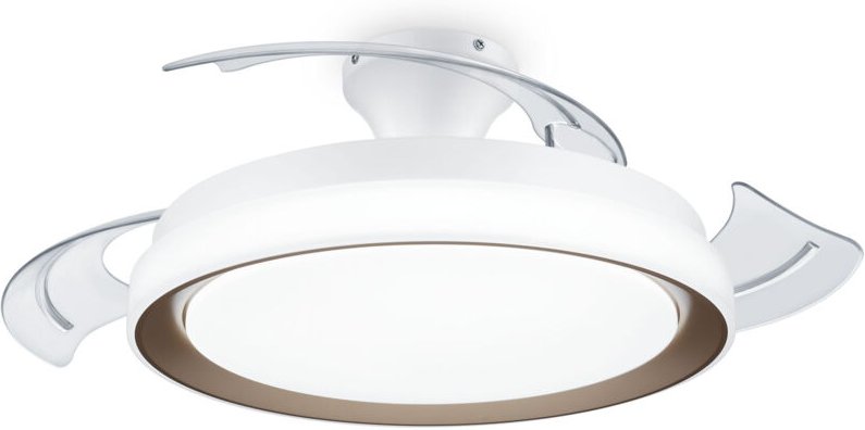 Bliss 28+35w 2700/5500/4000k gold led deckenventilator und lampe - 27912400 - Philips