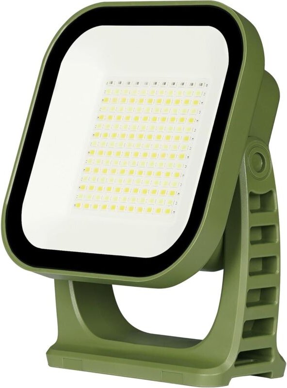 Tragbare Arbeitsleuchte, 4000 lm, IP65 wasserdicht, magnetische Arbeitsleuchte, wiederaufladbare LED-Powerbank mit 12000...