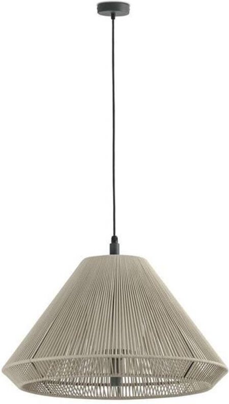 Saigon out C70 Hängelampe Grau/Beige Kegelkappe 71579C-09