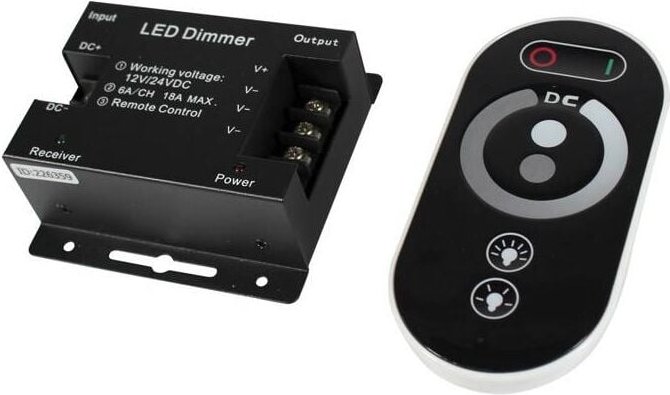 Controller / Dimmer mit RF-Touch-Steuerung für einfarbige