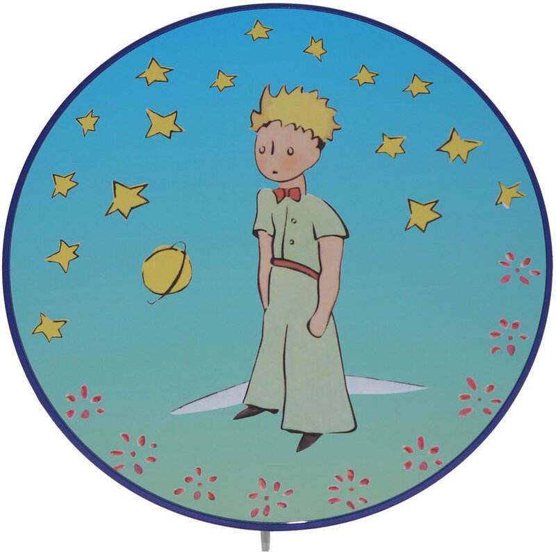 Niermann - Top aktuelle led Wandlampe (ø 25cm) bringt den kleinen Prinzen ins Kinderzimmer