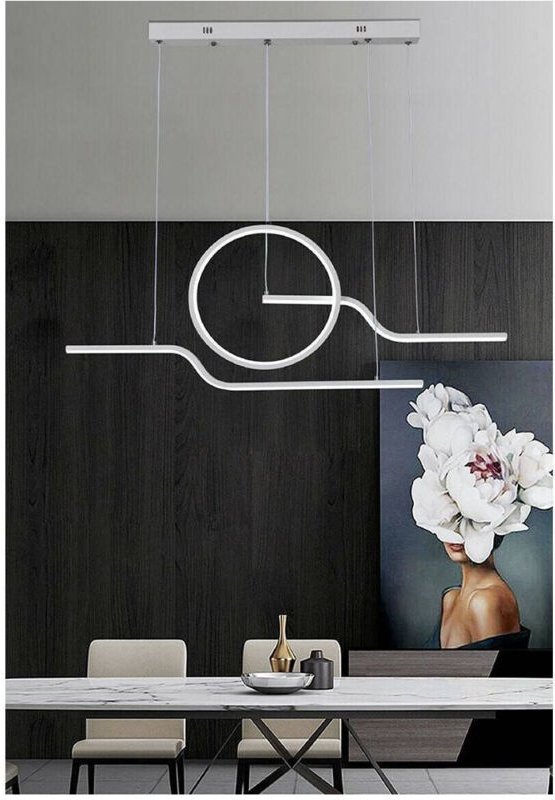 Trade Shop - led Kronleuchter 32 Watt Lampe zeitgenössischen Stil modernes Licht 6500K 4000K A44-B -