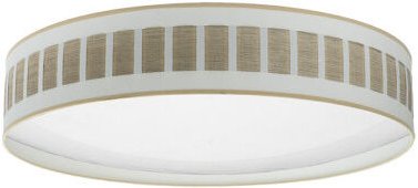 Fabrilamp - Deckenleuchte 96w Ivanna Weißlicht Holz 7488lm 3000k,4000k,6500k 14x60x60 Cm