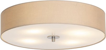 Country Deckenleuchte beige 50 cm - Drum