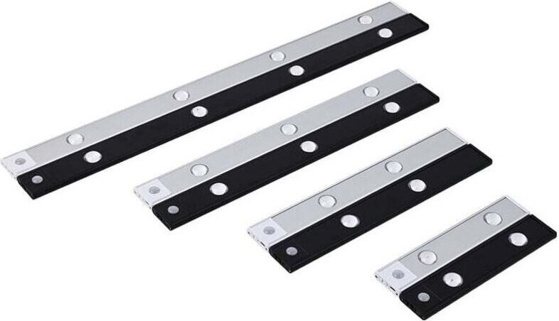 Wandleuchte für den Innenbereich, 40 cm lang, 40 W, schwarze LED, dimmbar 3000-6500 K, ideal für ein Wohnzimmer