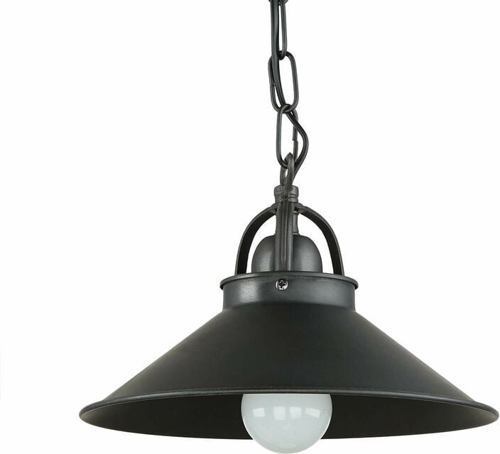 Licht-erlebnisse - Hängelampe Vintage Design aus Messing E27 ø 25 cm Hängeleuchte Esstisch