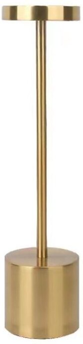 Rapanda - Wiederaufladbare kabellose Tischlampe, 3600 mAh LED-Schreibtischlampe im Metalldesign, USB-Aufladung, 3 Farbmo...