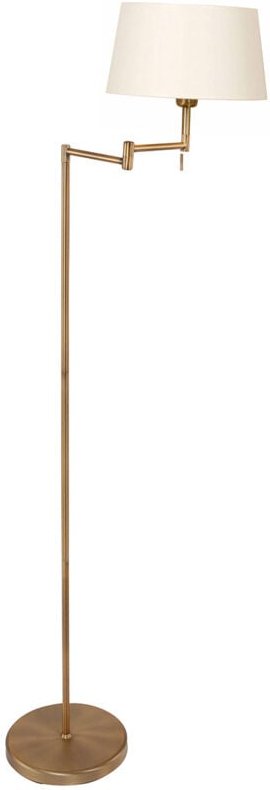 Steinhauer - Mexlite - stehlampe - Bella - bronze - metall stoff - leselampe -