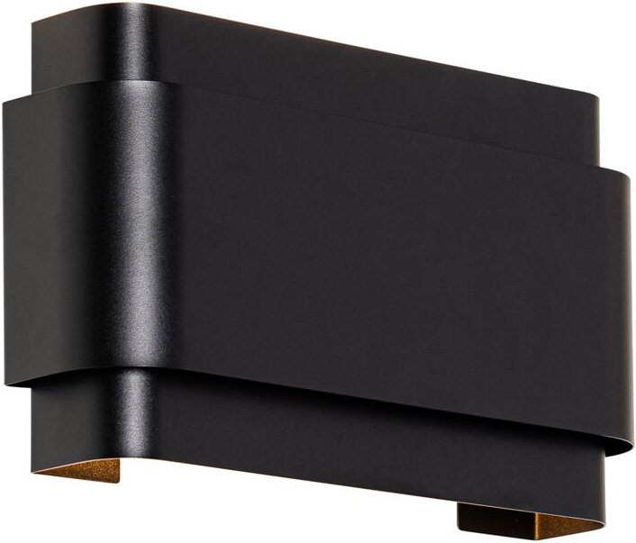 Industrielle Wandleuchte schwarz 2-flammig - Coen