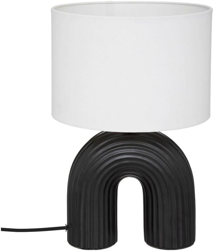 Atmosphera - Tischleuchte eidel, Keramik, 40,5 cm