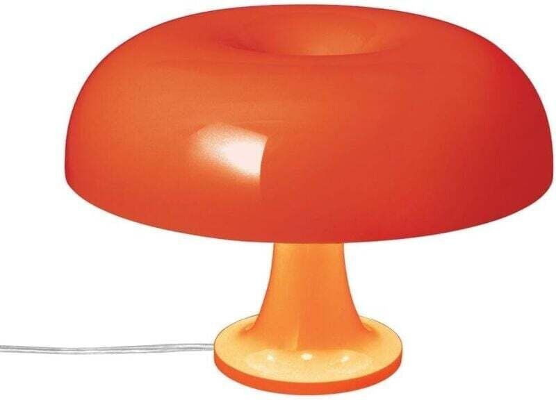 Tischleuchte, Polycarbonat, Orange (inkl. vier Leuchtmittel) - RAPANDA