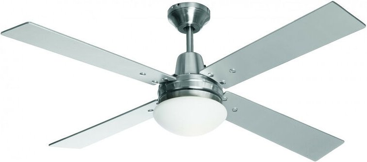 Thumbnail - Beacon - Deckenventilator Airfusion Quest ii 122 Chrom mit Licht