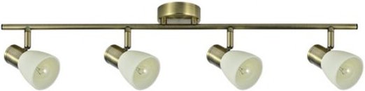 Fabrilamp - akunadecor Badezimmerbeleuchtung zum besten Preis Cholo Lederstreifen 4 Strahler