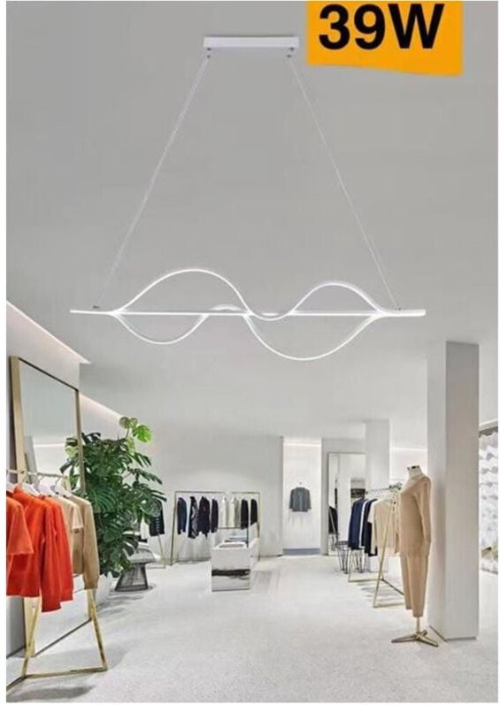 Thumbnail - Trade Shop - aussetzungs-led-leuchte 39 watt modern light 6500K 4000K 3000K B64-B -
