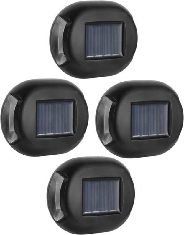 BEBUSINGOTO Stück Solar-Wandleuchte Außenwandleuchte Außenwandlampe Außenwandleuchten Außen-Solar-Wand-Nachtlampe