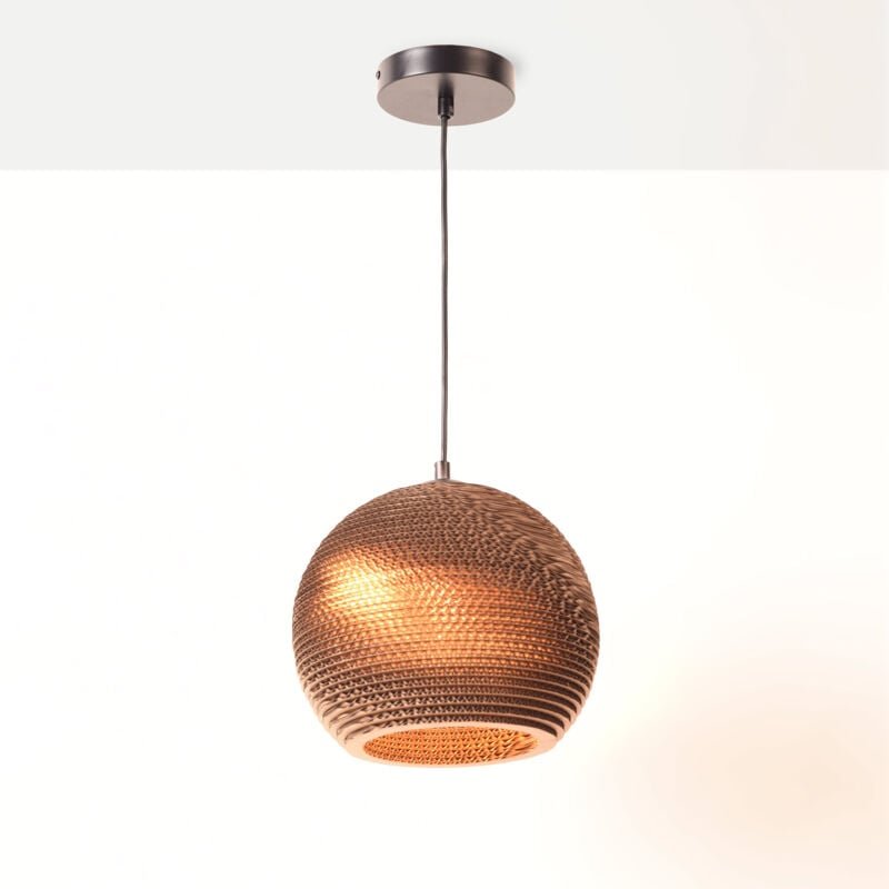 Hängeleuchte aus Wellpappe "ANIDA" - E27