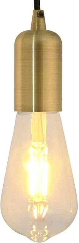 Lampenfassungen 2 Stk. Bronze E27 Vidaxl