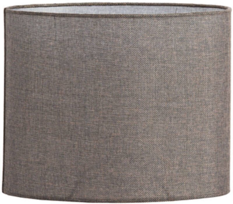 Light & Living - lampenschirm - Branfo - braun - textil - E27 -