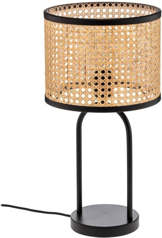 Tischlampe "Yaelle" aus Holz für Wohnzimmer & Esszimmer von Lindby