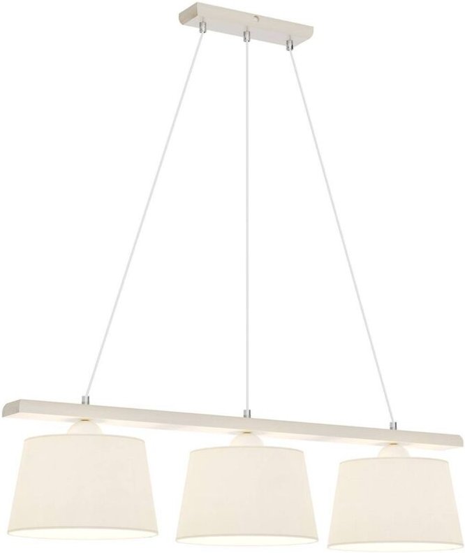 Pendelleuchte "Sweden" aus Textil für Wohnzimmer & Esszimmer von Euluna