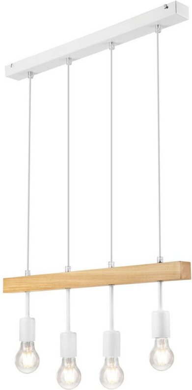 Lamkur Orazio Industrial Strahlerleiste Weiß, 4x E27