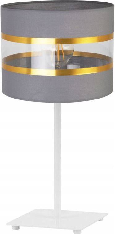 Nachttischlampe, Eleganter Goldener Lampenschirm, 20 Cm