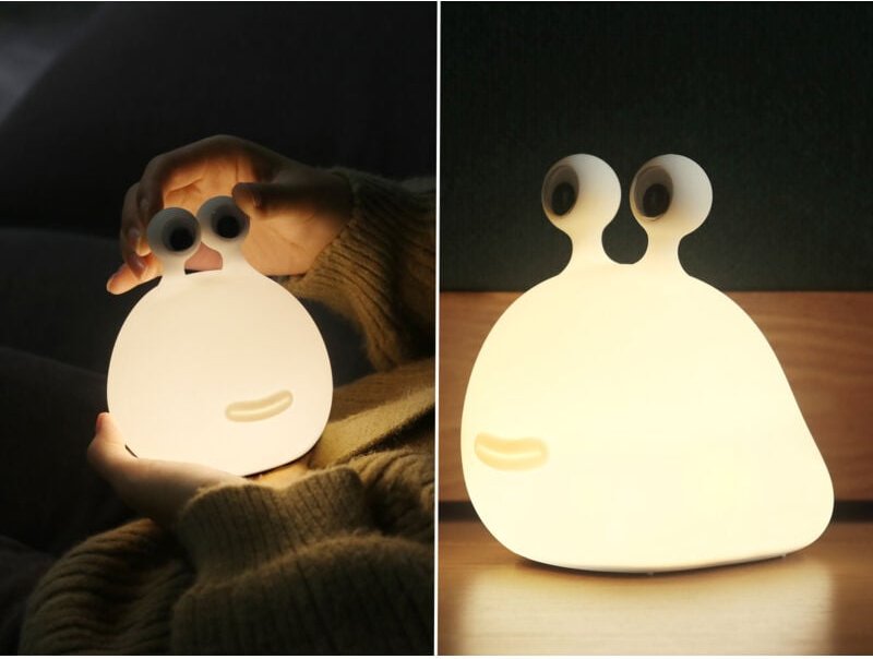 MegaLight led Momo Moon Nachtlicht mit Akku Kinderlampen