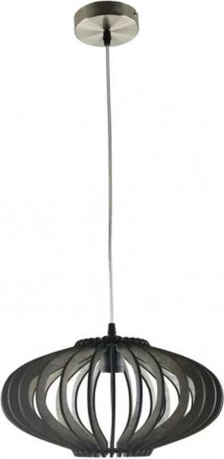 Sapelli Pendelleuchte 1xE27 braun Holz 35D - Fabrilamp