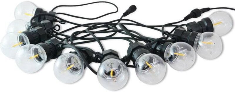 LED-Lichterkette mit 10 Leuchtmitteln – 8 Meter