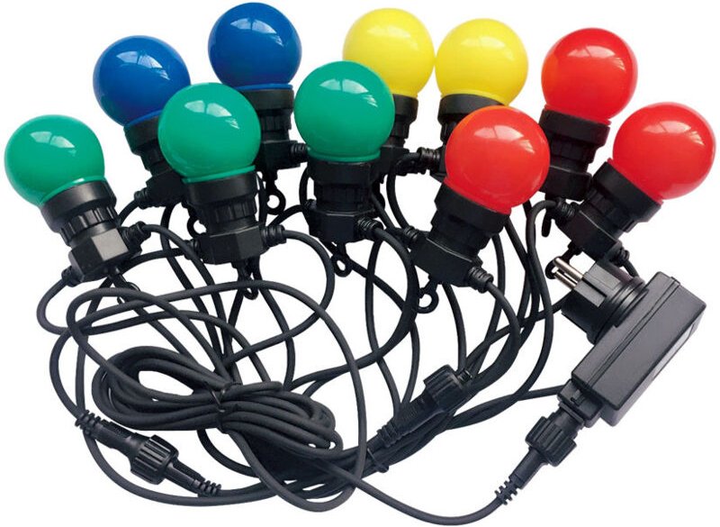 LED-Lampen für Lichterketten - DC:24V - IP44 - 300 Lumen - RGB+Gelb