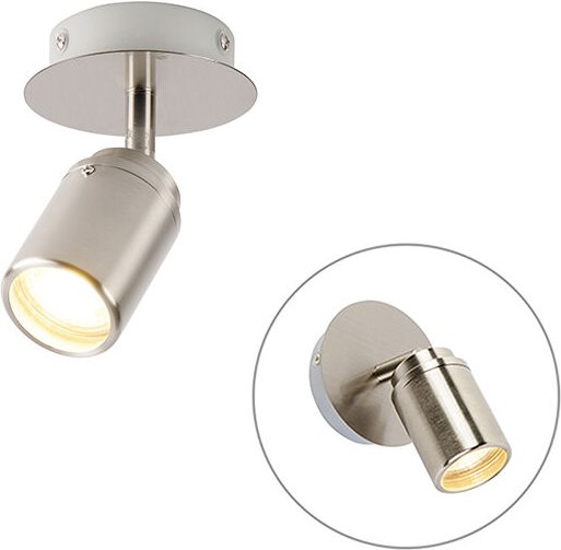 Moderner Badstrahler Stahl IP44 - Ducha