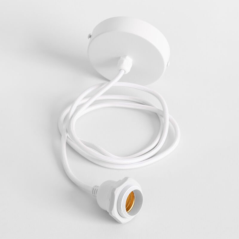 Sklum - Hannon Outdoor-Deckenlampenkabel Weiss