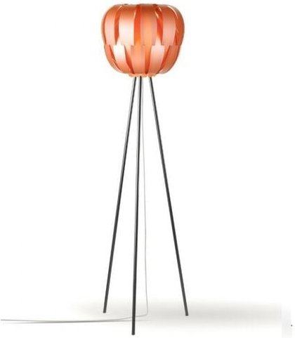 Linea Zero - Dreibein-Stehlampe aus Kupfer in Metall Cm. 42 x 165 Std