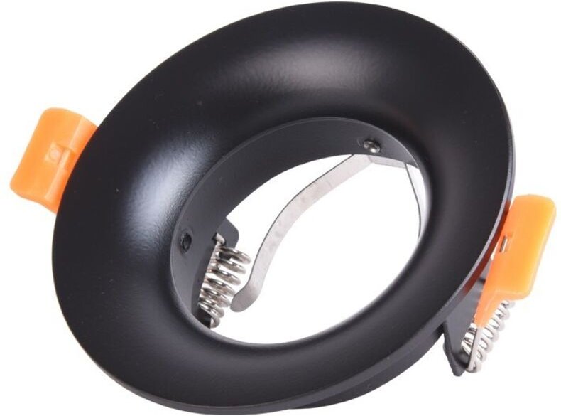 Runder Einbauring reto schwarz Cristalrecord 01-047-01-008