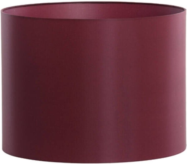 Lampenschirm - Imani - rot - textil - ø 30cm - - Light&living