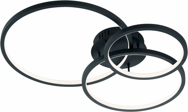 Etc-shop - Smart Home Deckenleuchte Deckenlampe Smart Deckenlampe app steuerbar, dimmbar Fernbedienung, 1x Smart rgb led...