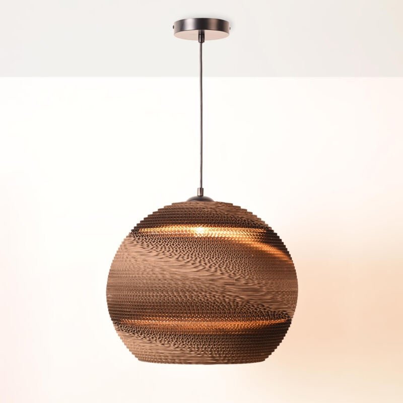 Hängeleuchte aus Wellpappe "ANIDA" - E27