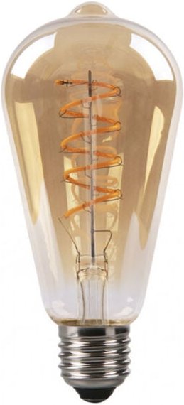 FABRILAMP Birne Filamen.spiral Vert.pebetero 14x6,5d 4w 250lm E27 Ambar 2200k