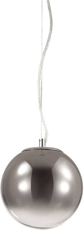 Thumbnail - Ideal Lux Mapa - 1 Light Globe Deckenanhänger Chrom Shade