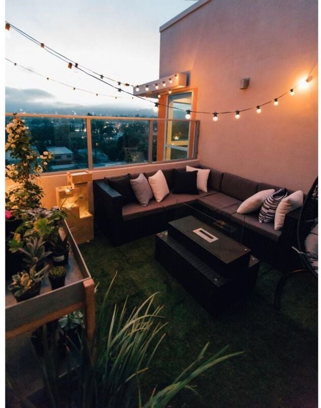 Biergarten-Lichterkette 20 LED Partylichterkette Außenlichterkette Partydeko