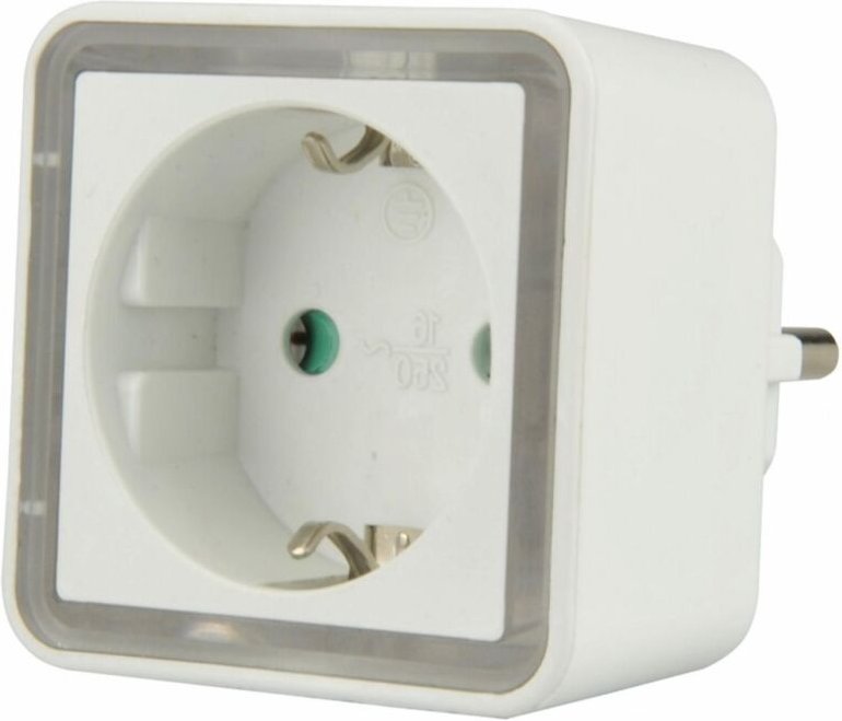 LED-Nachtlicht mit Steckdose eckig Nachtlichter