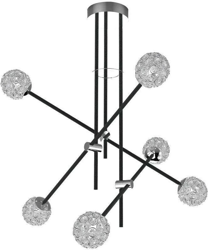Candellux PAKSOS Kristallleuchter 6xG9 A0032-360
